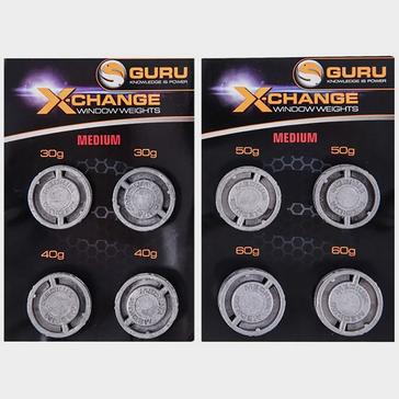 Grey GURU X Change Window Feeder Weight Pack (Medium Heavy)