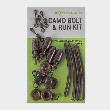 Brown KORUM Camo Bolt & Run Kit