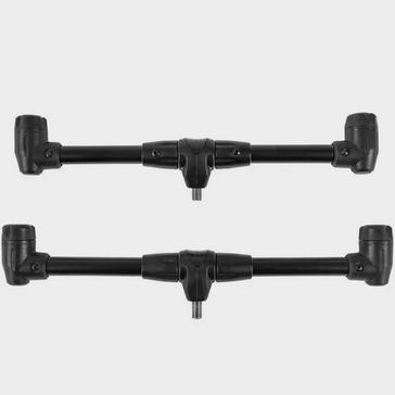 black KORUM Korum 2 Rod Tilting Buzz Bar - Narrow