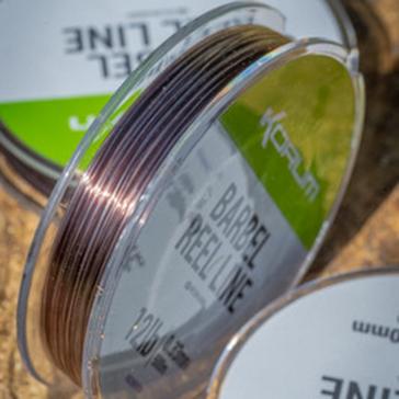 Clear KORUM Barbel Reel Line 10Lb 0.30Mm