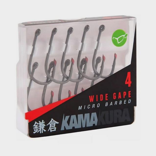 Silver Korda Kamakura Wide Gape Micro Barbed Size 4 image 1