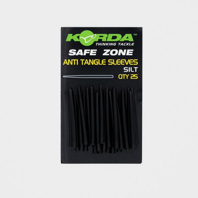 Black Korda Safezone Anti Tangle Sleeve Silt image 1