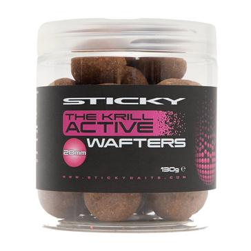Grey Sticky Baits Krill Active Wafters (20mm)