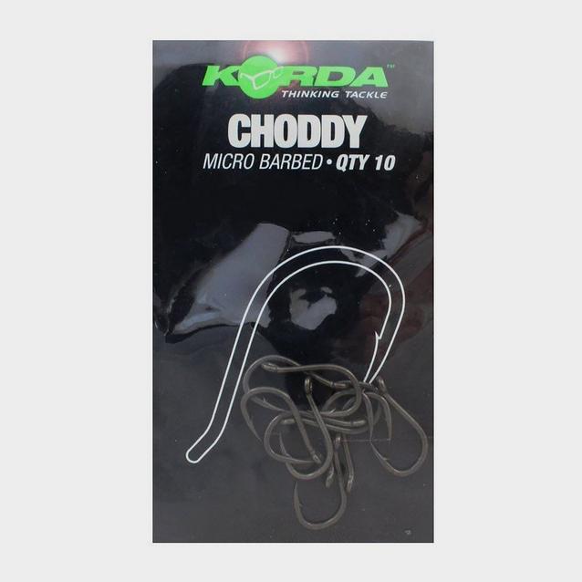 BLACK Korda Sz 8 Choddy Hook Barbed image 1