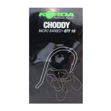 Black Korda Choddy Barbed Hook Size 8 