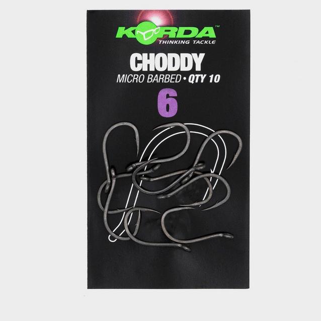 Grey Korda Choddy Barbless Hook Size 6 image 1