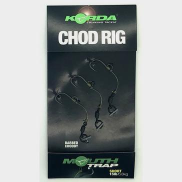 Black Korda Chod Rig Short Barbed Size 4