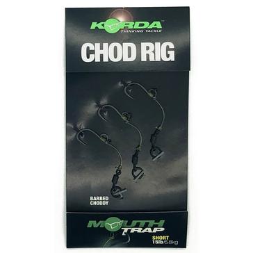 Black Korda Chod Rig Short Barbed Size 4