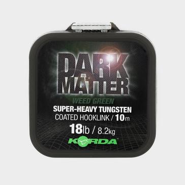 Green Korda Dark Matter Tungsten Coated Braid Weed Green 18lb