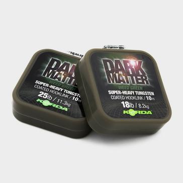 Green Korda Dark Matter Tungsten Coated Braid Weed Green 18lb