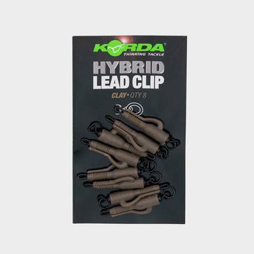 Brown Korda Hybrid Lead Clips Clay