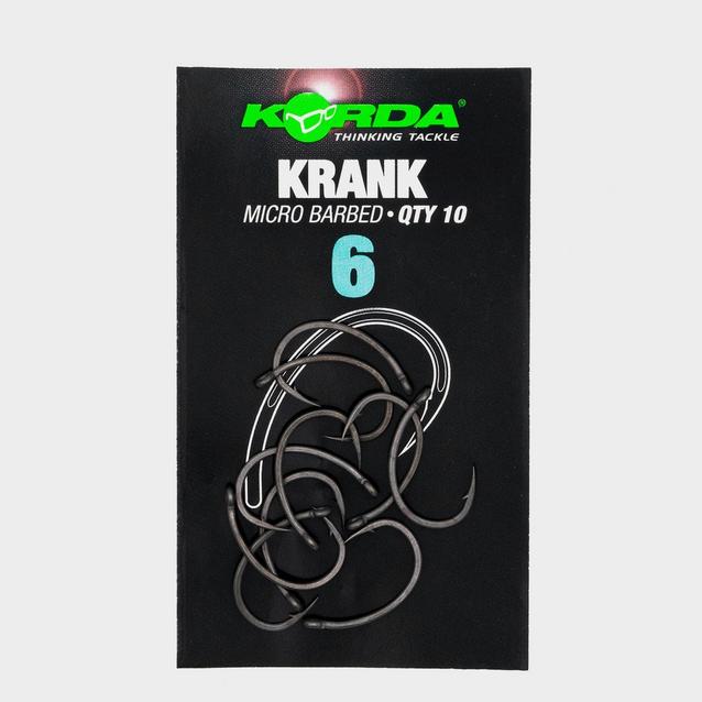 Black Korda Krank Barbed Hook Size 6 image 1