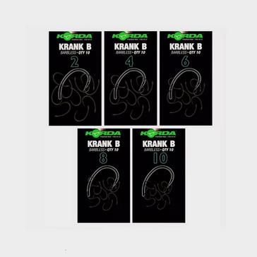 Black Korda Krank Barbless Hook Size 6