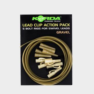 Lead Clip Action Pck Gravel