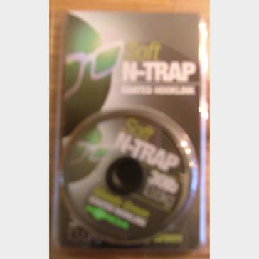 Black Korda N Trap Soft Coated Hooklink 30lb Silt