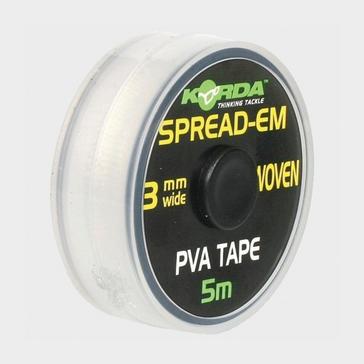 Clear Korda Spread Em Pva Tape 5M