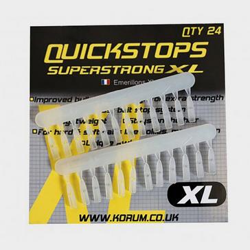 Clear KORUM Quickstops Xl