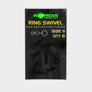 Black Korda Ring Swivels Size 11