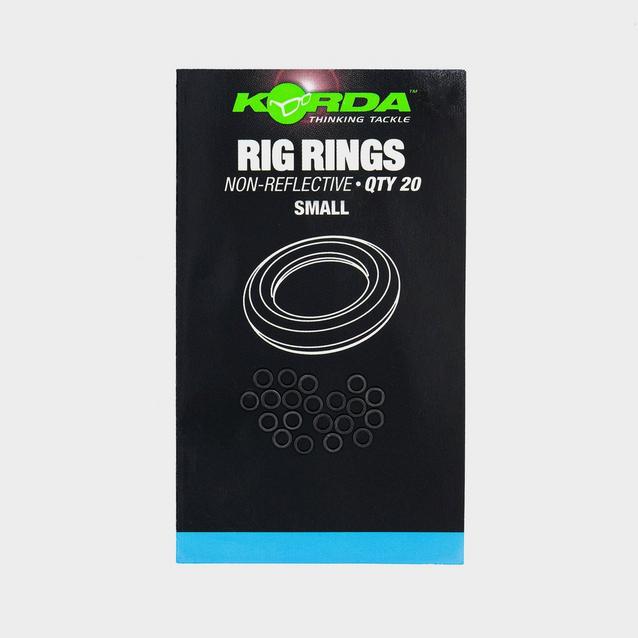 Black Korda Rig Rings Small image 1