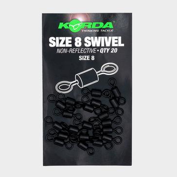 Black Korda Swivels Size8
