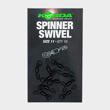 Black Korda Spinner Swivels Size 11