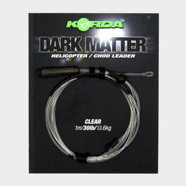 Black Korda Dark Matter Heli-Safe Leader 30lb 1m Clear