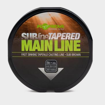 Black Korda Tapered Line 0.28Mm