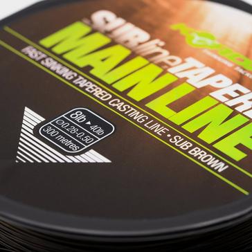 Black Korda Tapered Line 0.28Mm