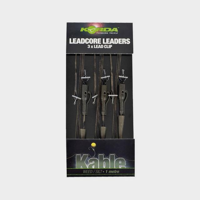 Black Korda Weed Leader Lead Clip image 1