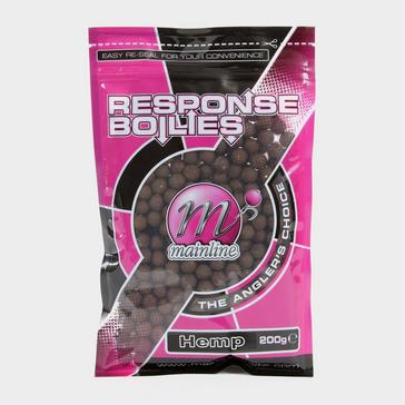 Brown MAINLINE Response Salmon & Shrimp Shelf Life Boilies 15mm Standard Pack 450g