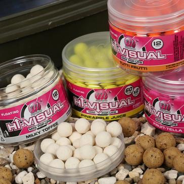 MULTI MAINLINE Hi-Visual Washed Out Pink Pop-Ups Shellfish Black Pepper 12mm