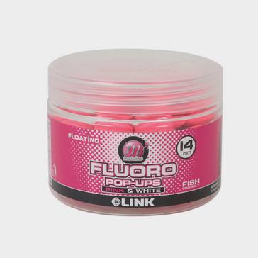 Pink MAINLINE Fluoro Pop-Ups Pink & White The Link 14mm