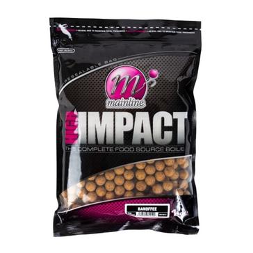 Brown MAINLINE High Impact Banoffee Boilies 15mm 1kg