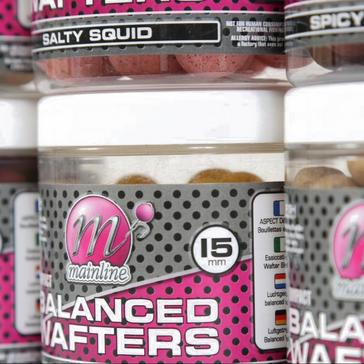Brown MAINLINE 15mm Hi Impact Salty Squid Wafter