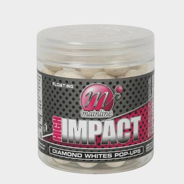 White MAINLINE 15mm Hi Impact Diamond Whts Pop Up