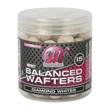 Brown MAINLINE Mainline Hi Impact Diamond Whites 15mm Wafter