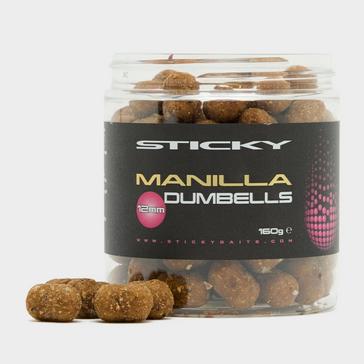 Brown Sticky Baits Manilla Dumbells 12Mm 160G Pot
