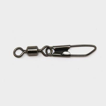 Black TRONIX Rolling Swivel With Safety Snap Max Packs – Size 1/0 (15kg, 33lb)