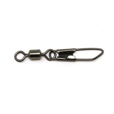 Black TRONIX Rolling Swivel With Safety Snap Max Packs – Size 1/0 (15kg, 33lb)