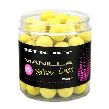 Multi Sticky Baits Manilla Yellow Ones 16mm 100g Pot