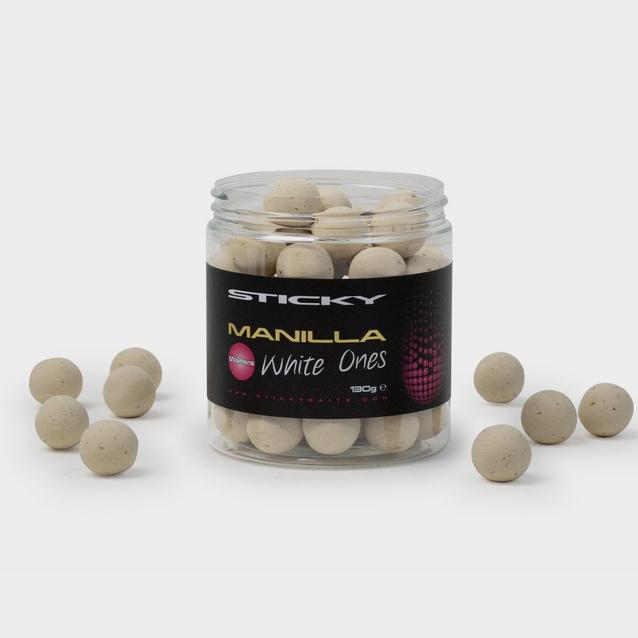 White Sticky Baits Manilla White Ones Wafters 16mm image 1