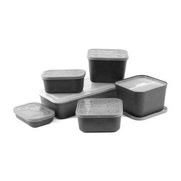 Grey PRESTON INNOVATION Innovations Offbox Bait Tubs Lrg