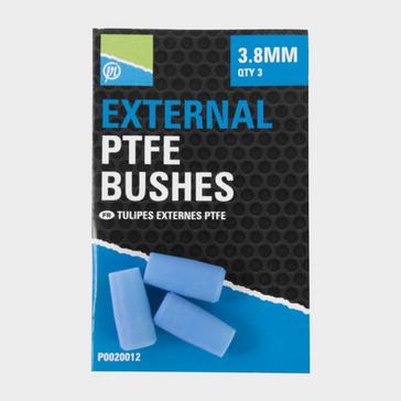 Blue PRESTON INNOVATION External PTFE Bushes 3.8mm