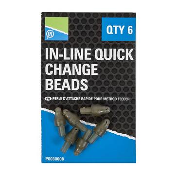 Black PRESTON INNOVATION Mthd Feed qck Change Bead