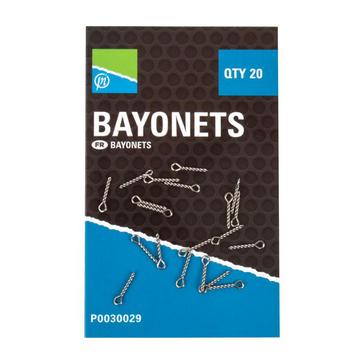 silver PRESTON INNOVATION Bayonets 20 Pack
