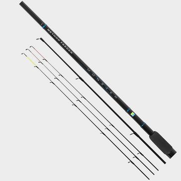 Black PRESTON INNOVATION Monster X 12ft Method Feeder Rod