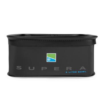 Black PRESTON INNOVATION Supera 5 Litre EVA Bowl