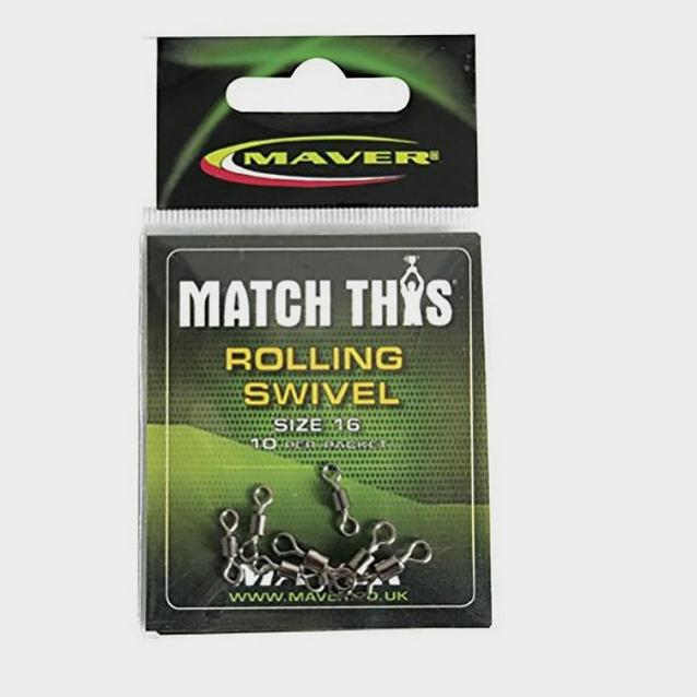 Silver Maver Match This Rolling Swivel Size 16 image 1