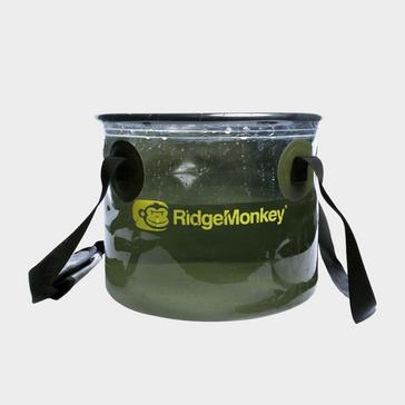 Green RIDGEMONKEY Perspective Collapsible Bucket 10L