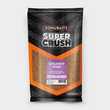 Brown SONU BAITS Sonu Chunky Fish 2Kg